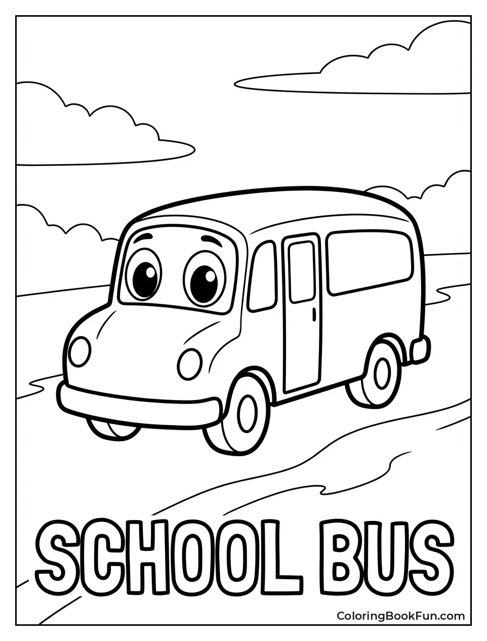 Simple Bus with Eyes