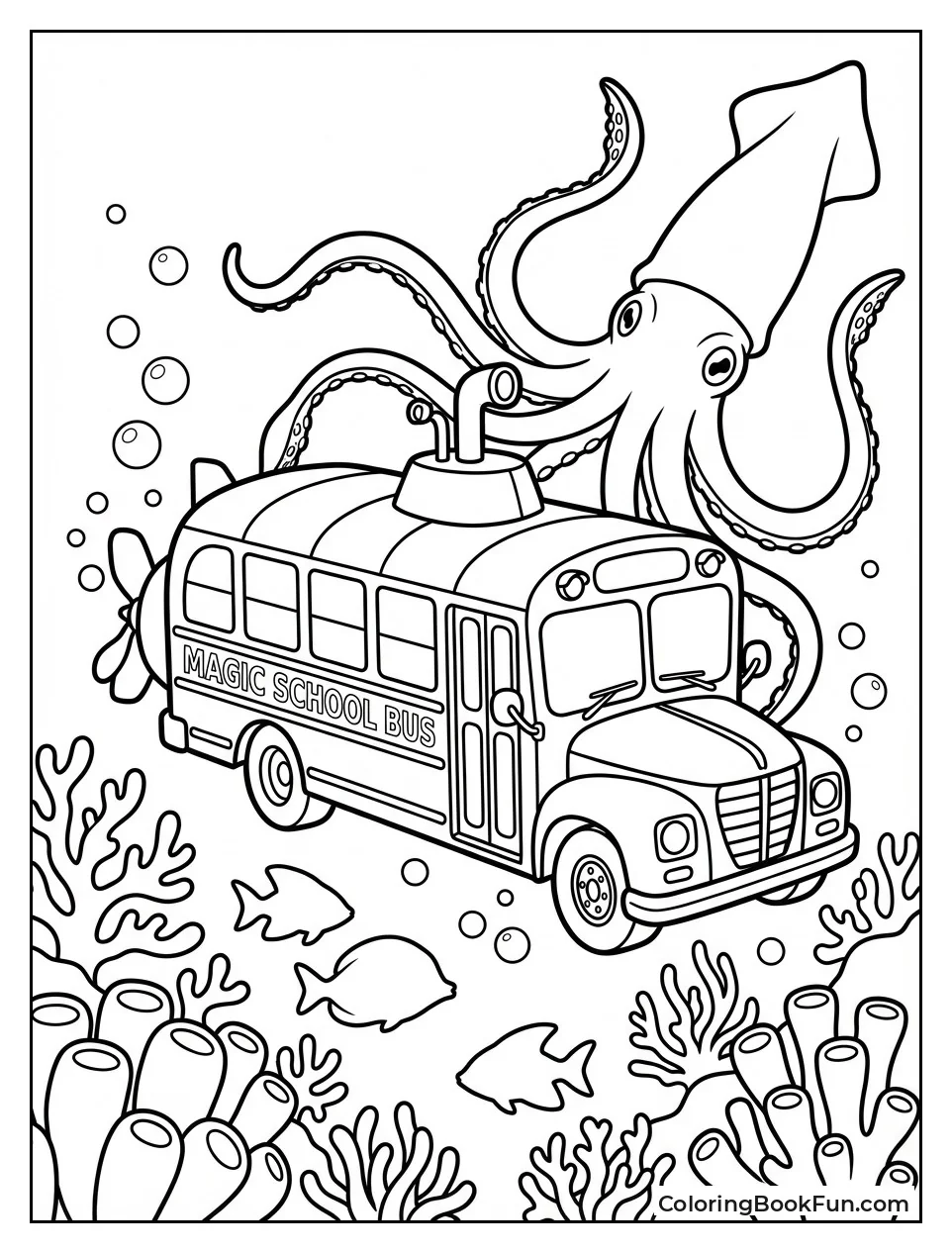 Submarine Bus Finds Fish