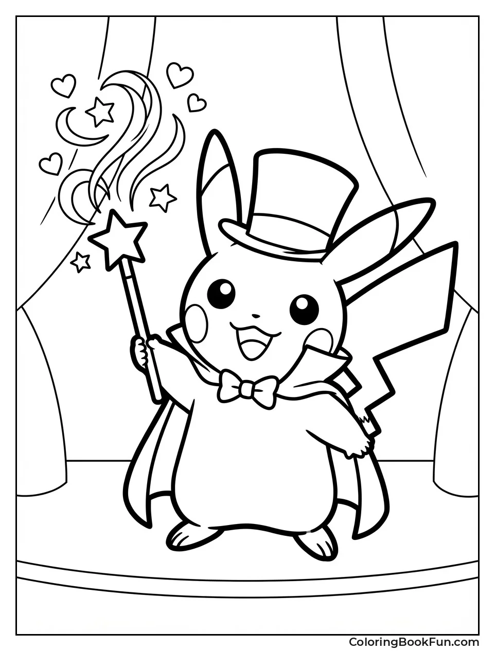 Pikachu Waves Magic Wand