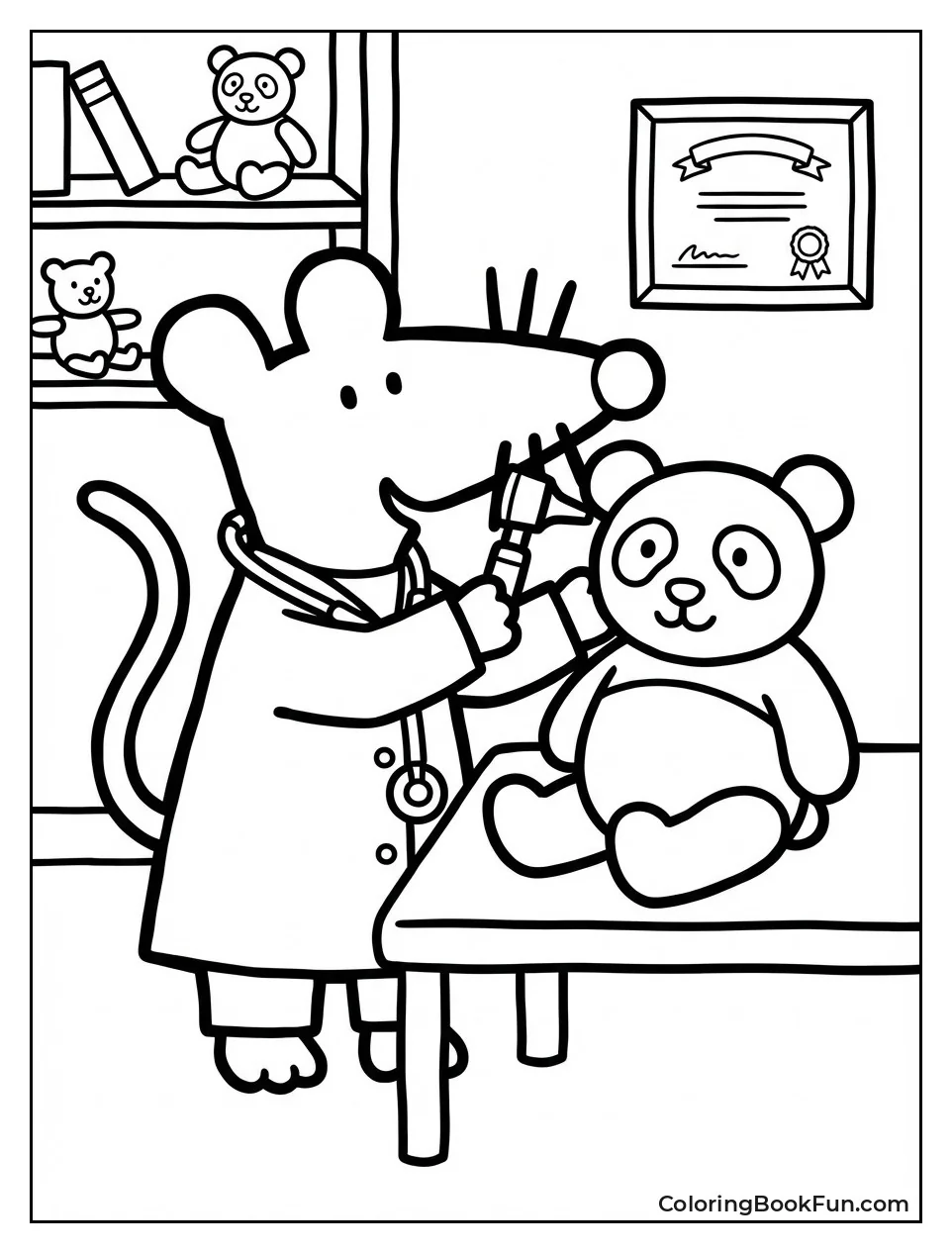 Maisy Checks Panda Health