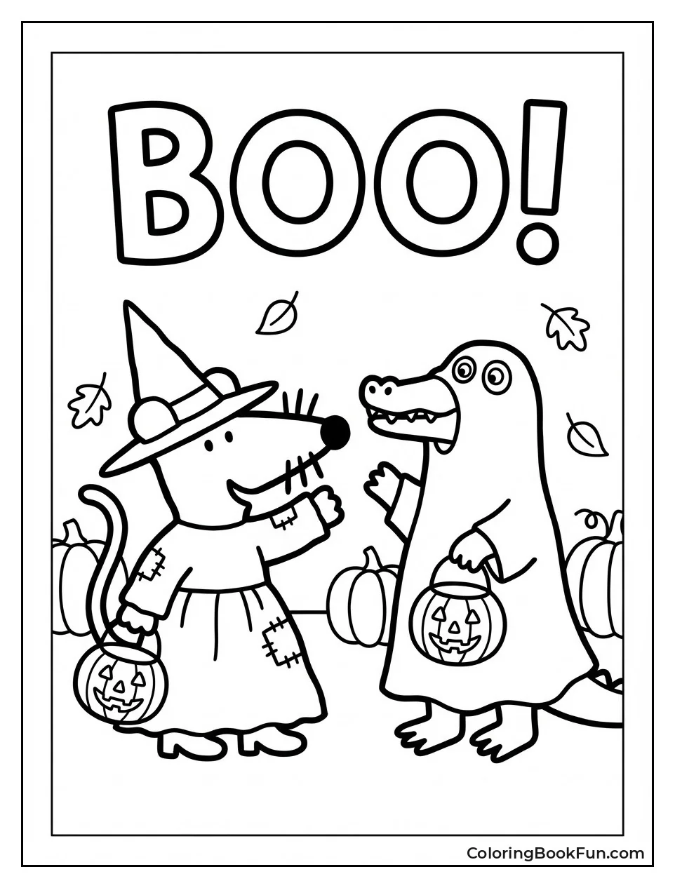 Maisy Witch and Ghost