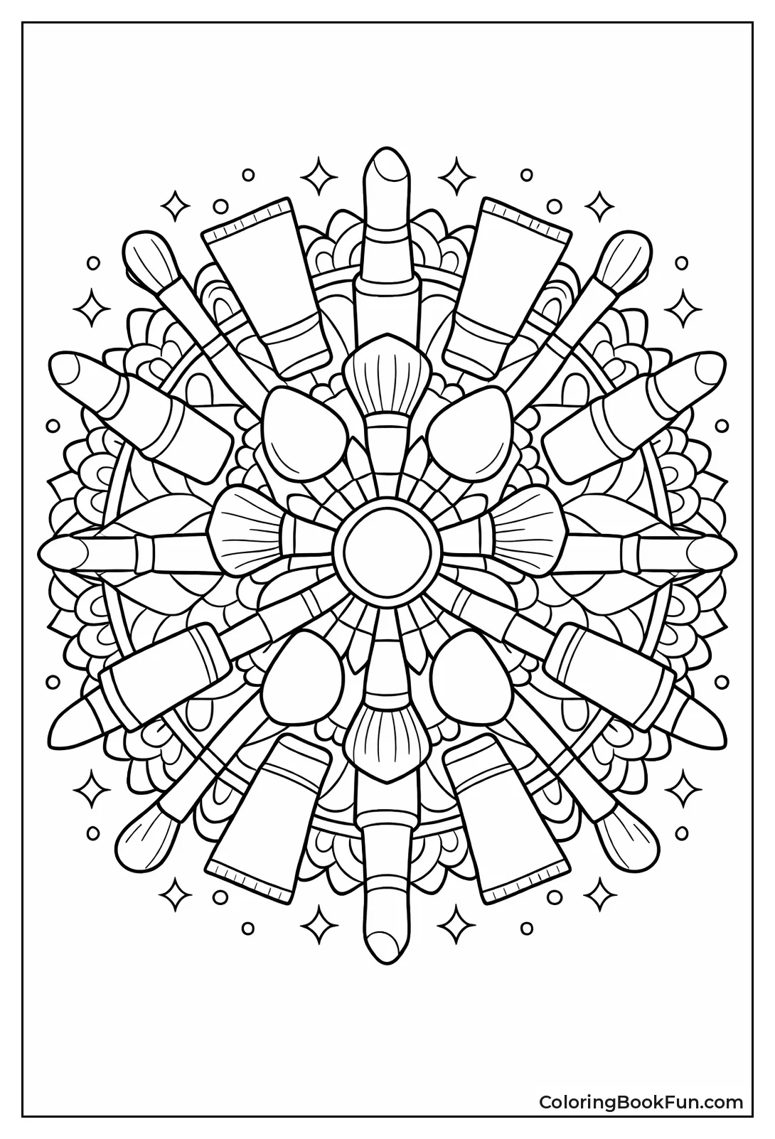 Mandala of Beauty Tools