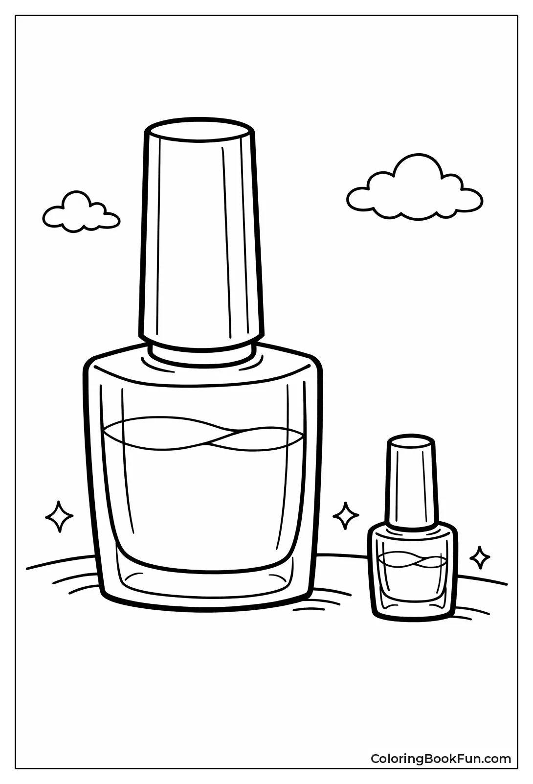 Giant and Tiny Nail Polish