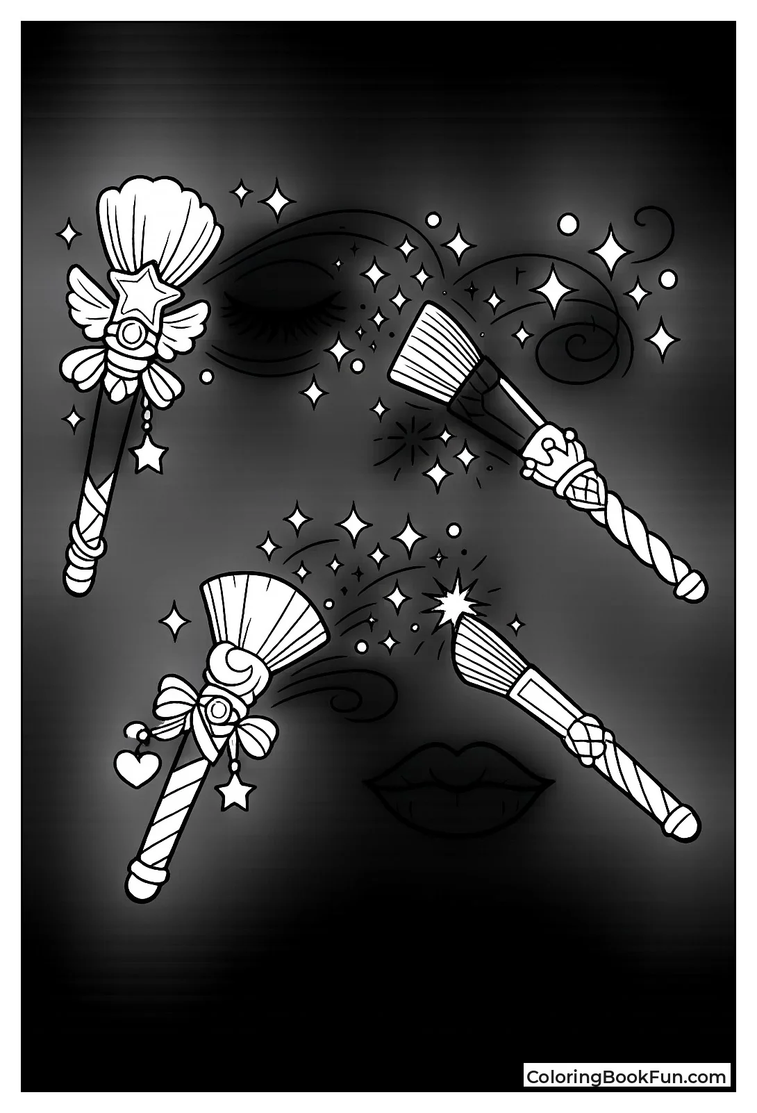 Magic Wand Makeup Brushes