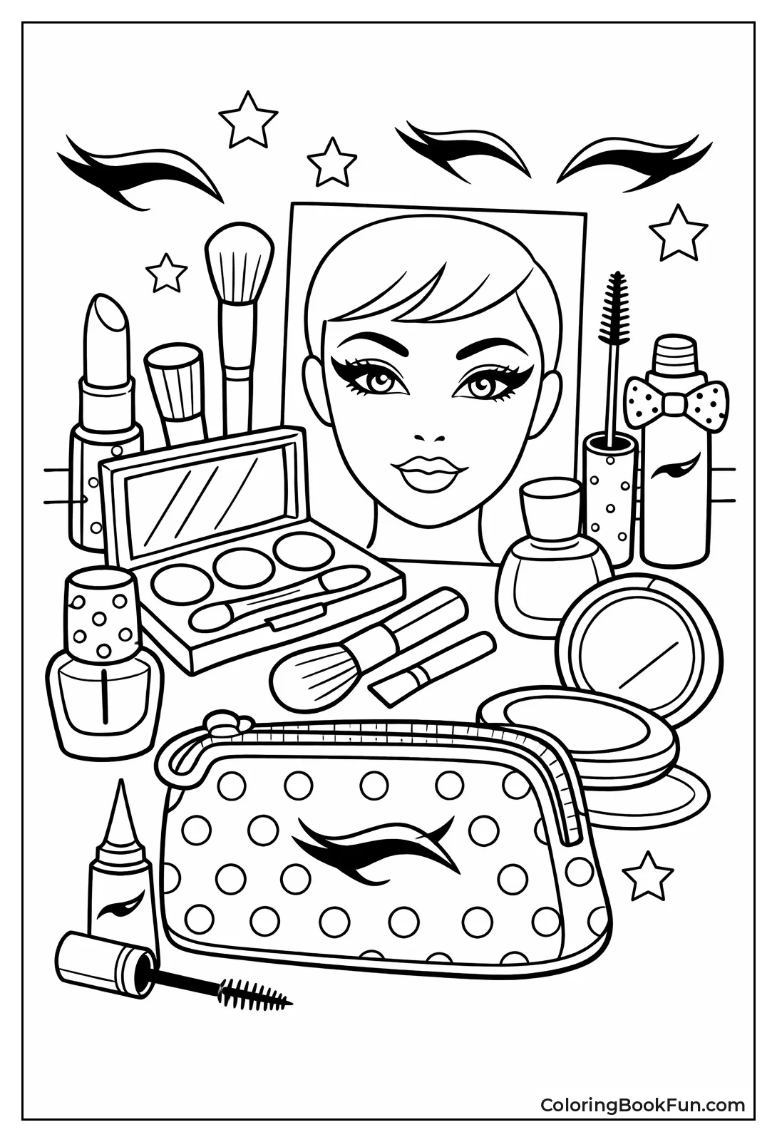 Retro Polka Dot Packaging