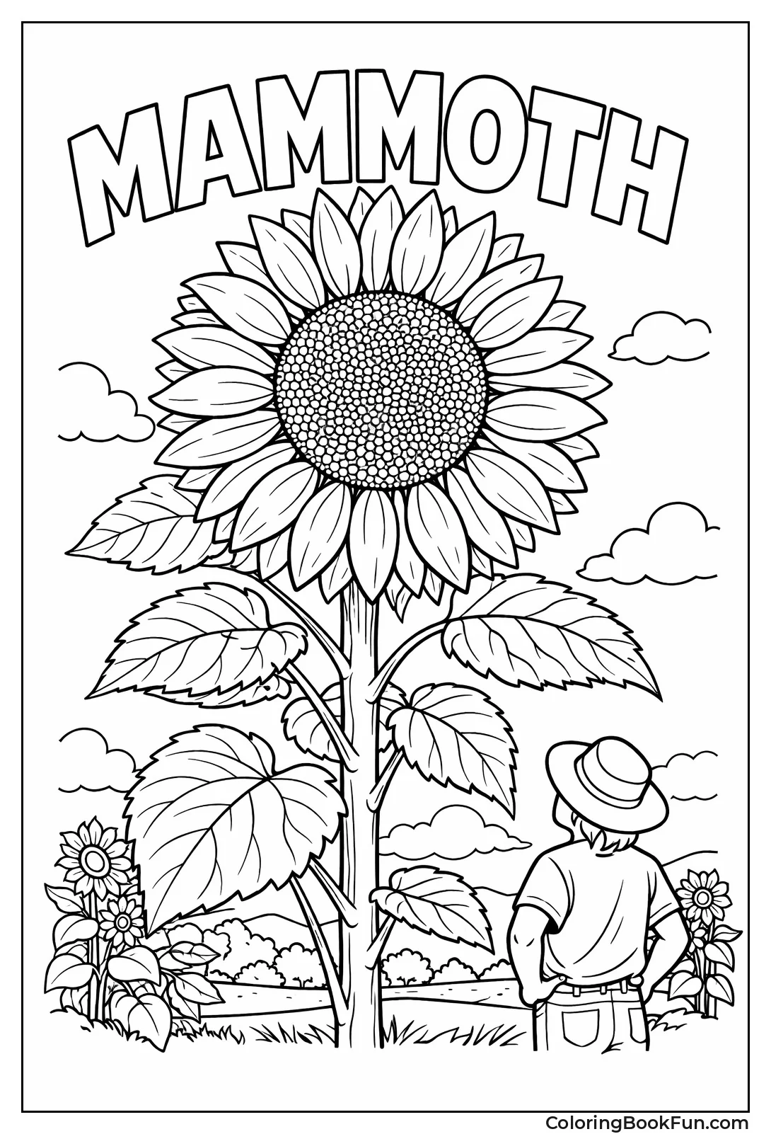 Towering Mammoth Sunflower