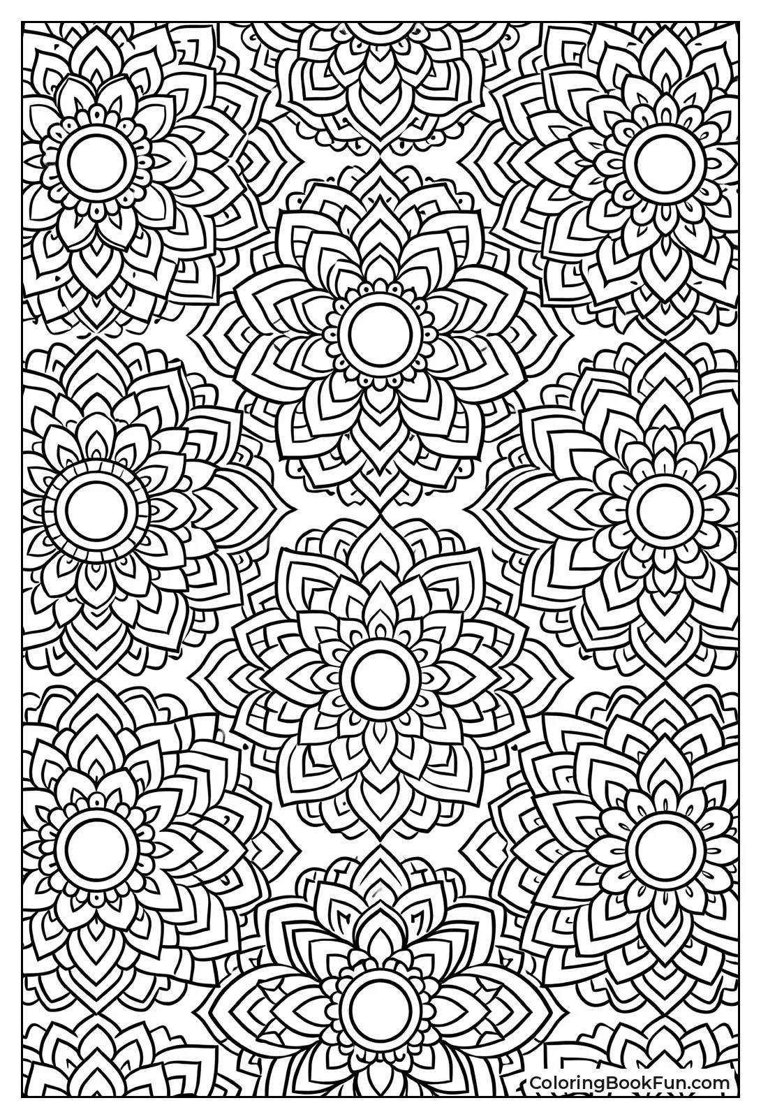 Tiles Repeat Hypnotically