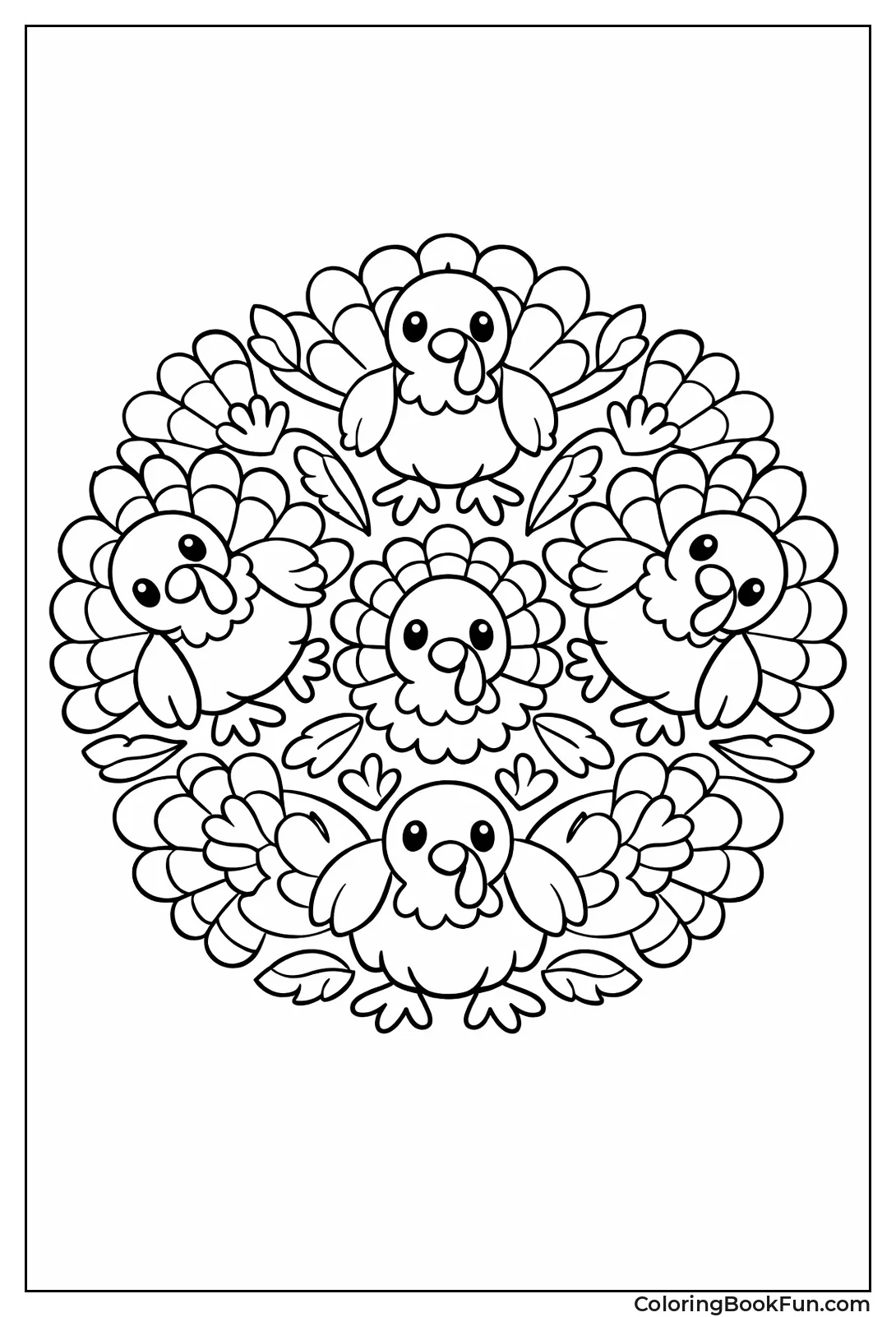 Mandala Turkey Design