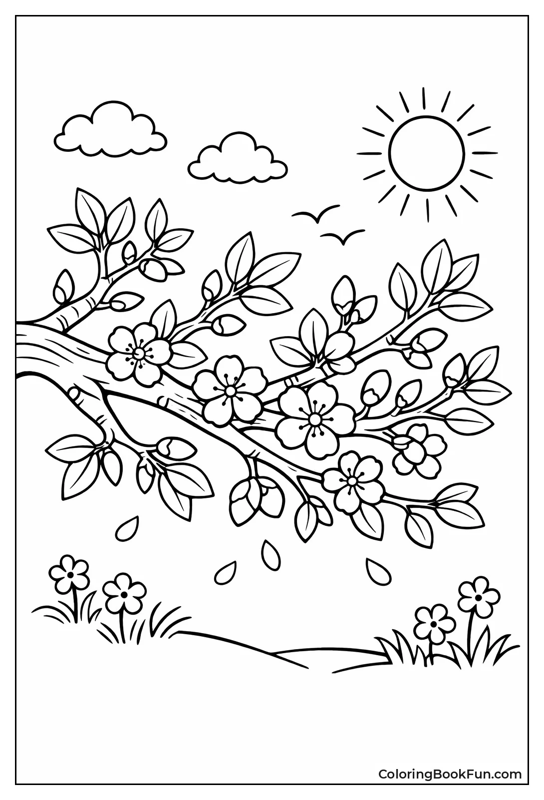 Tree Buds Open Leaves