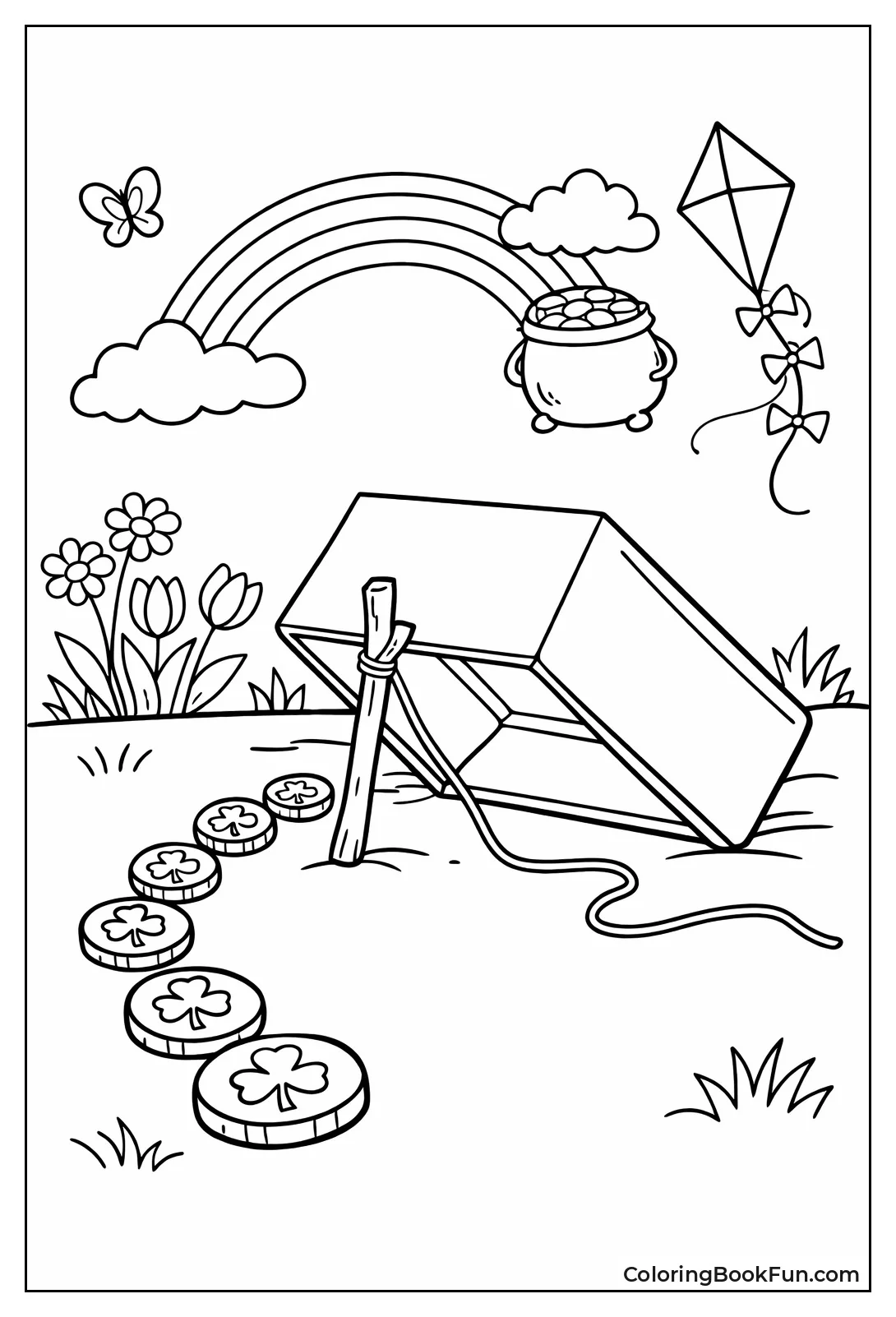 Leprechaun Trap with Coins