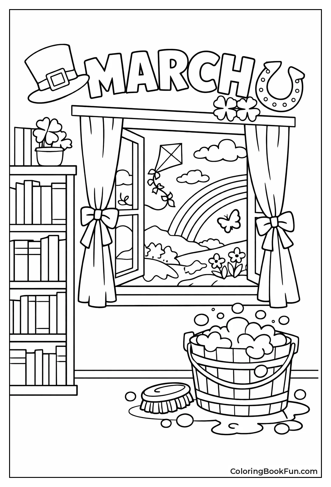 Spring Cleaning with Bucket