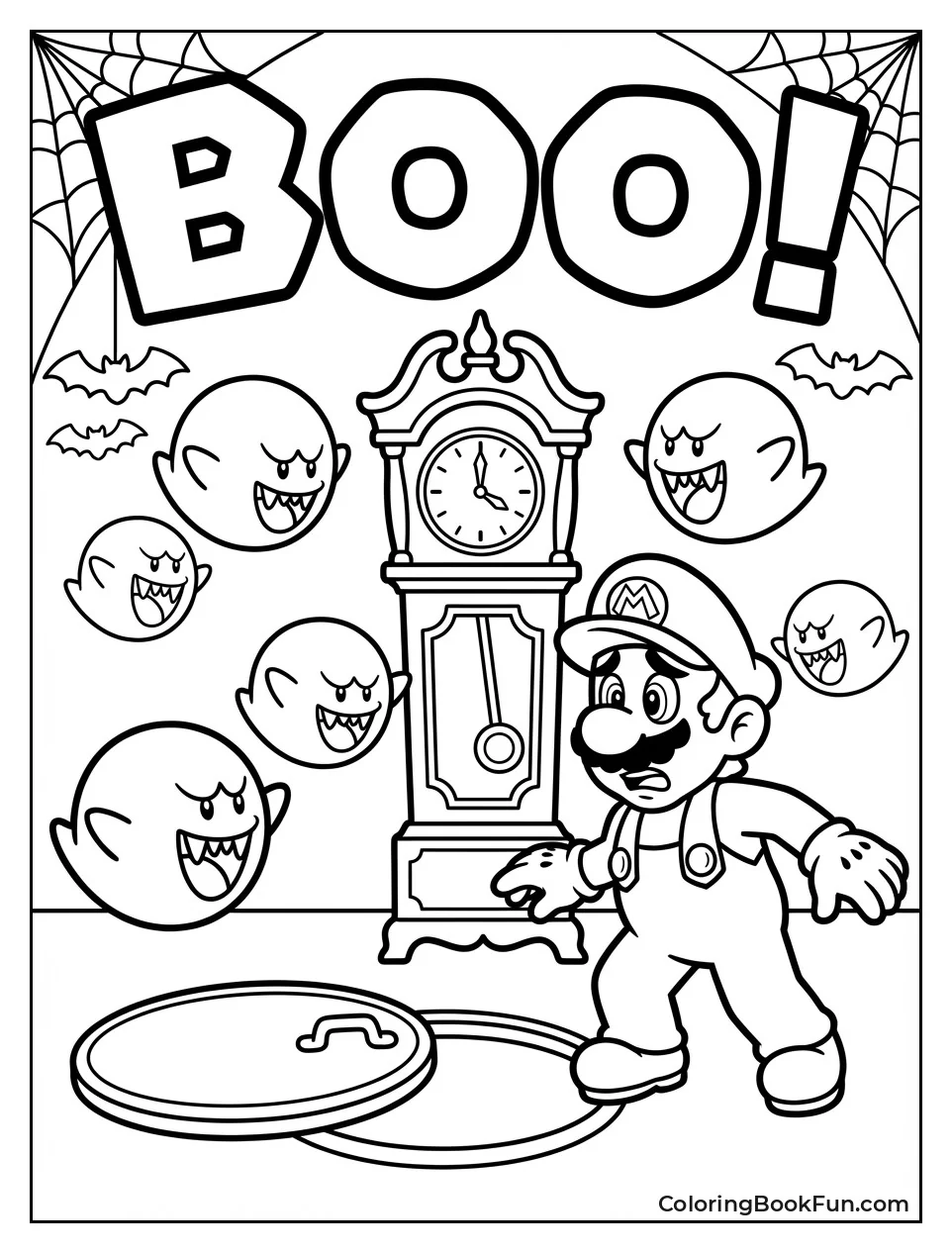 Boos Float in Haunted Mansion