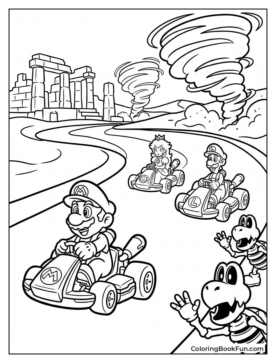 Dry Bones Wave in Sand Dunes