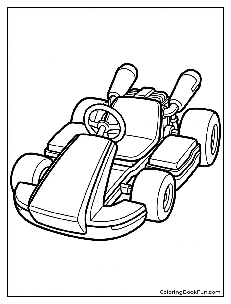 White B-Dasher Shows Red Stripes