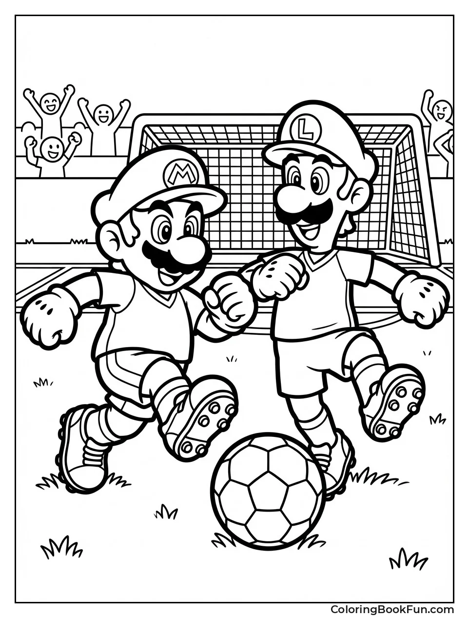Mario Brothers Soccer Team