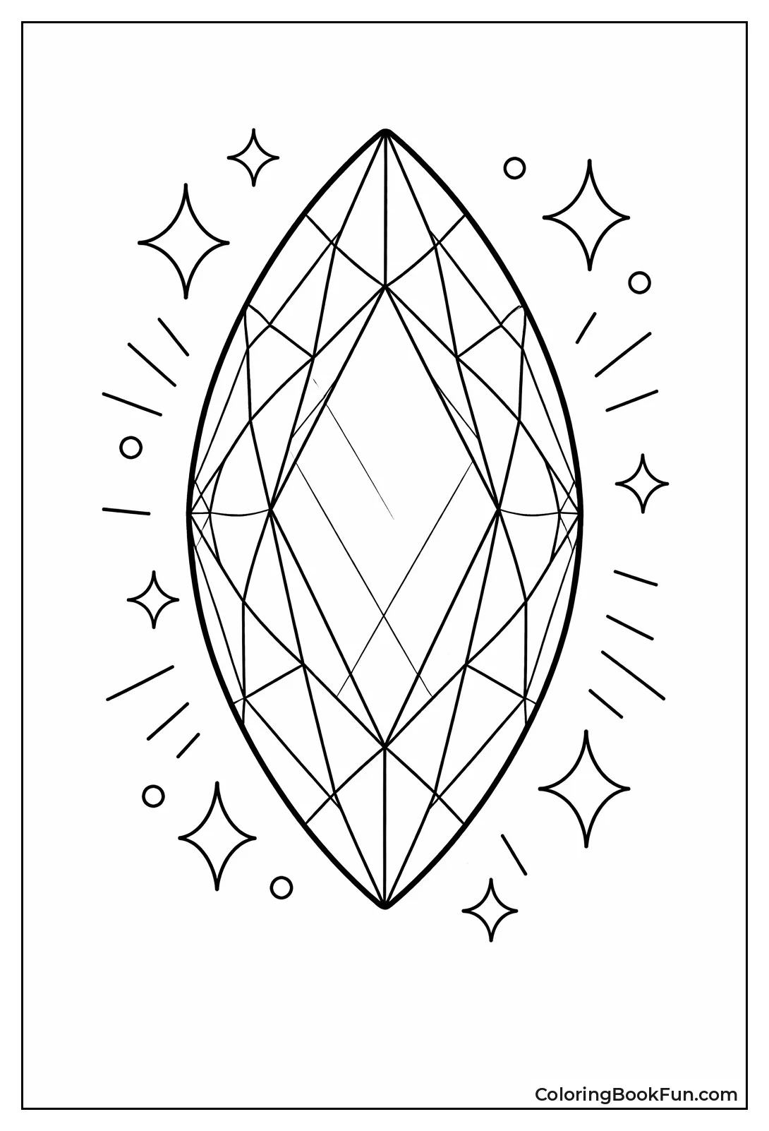 Marquise Cut Elongated Diamond