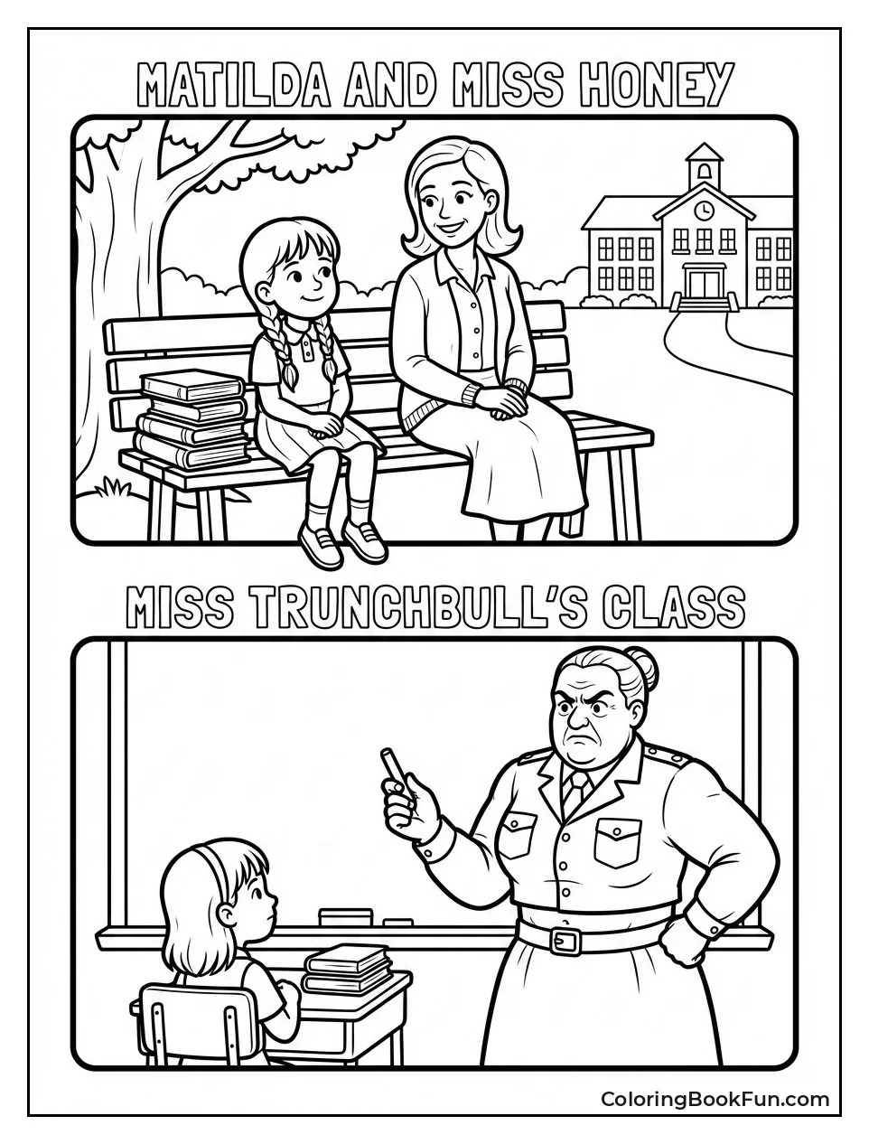 Matilda Chatting with Miss Honey