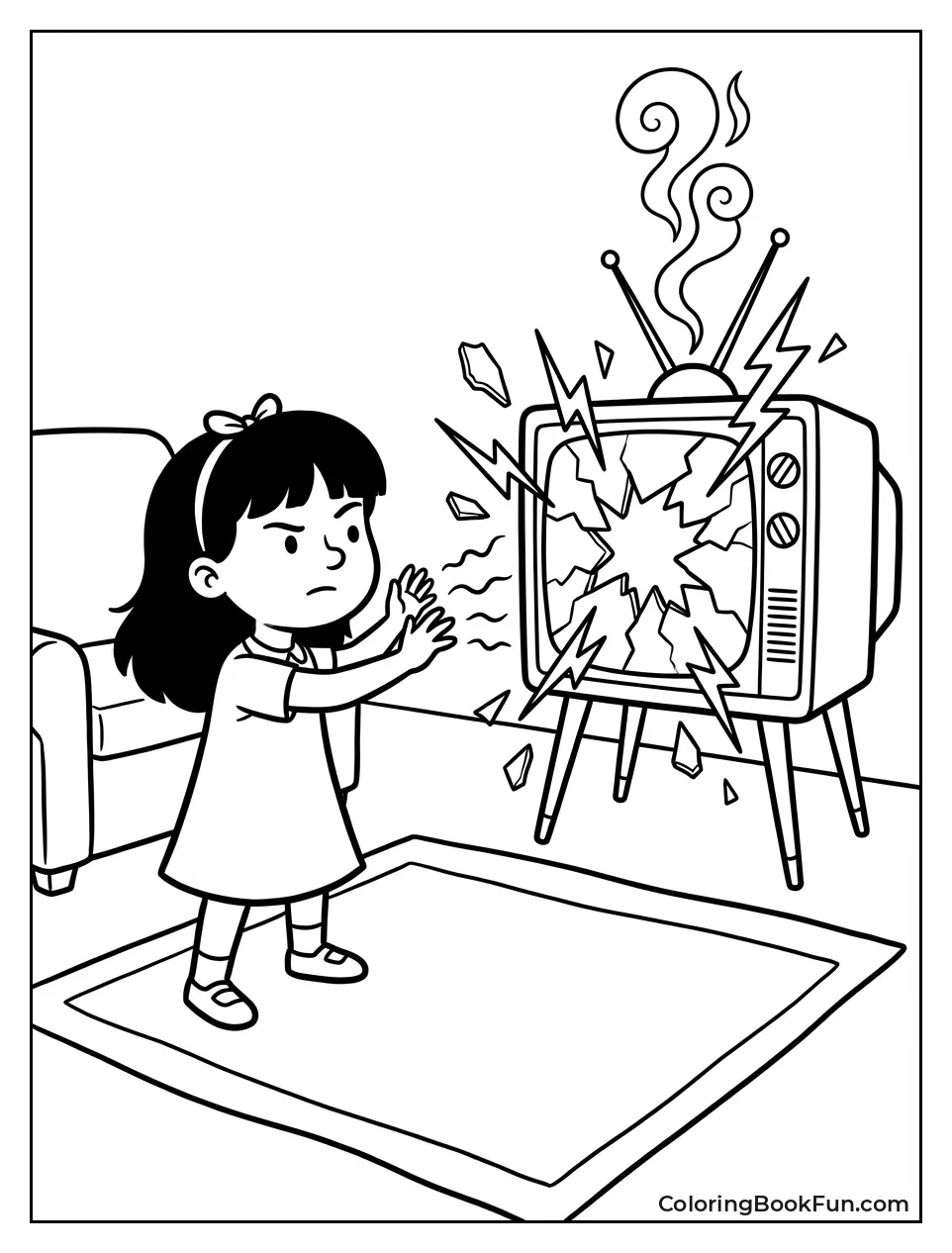 Matilda Sparks Exploding Family TV
