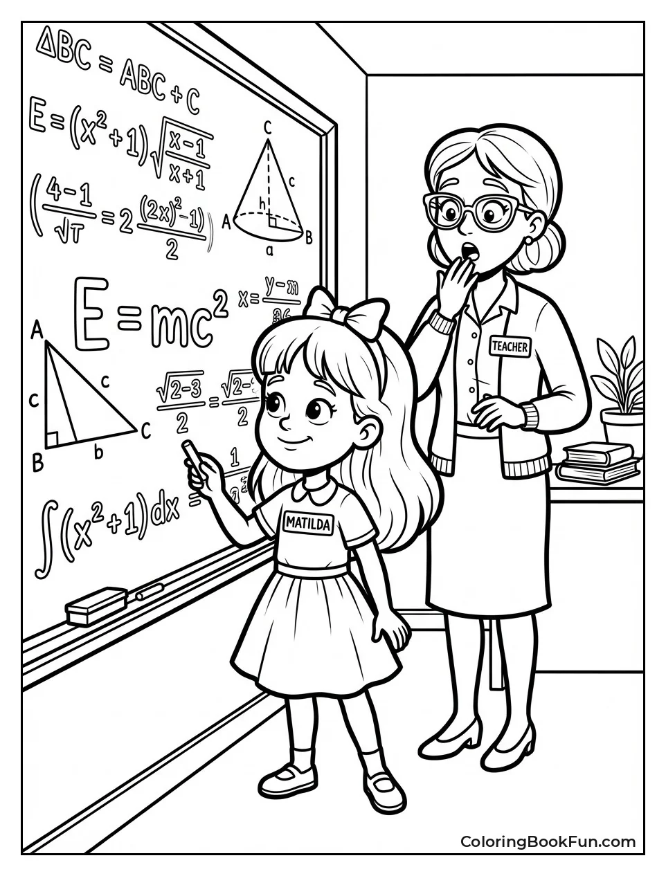 Matilda Solves Tough Math Problem
