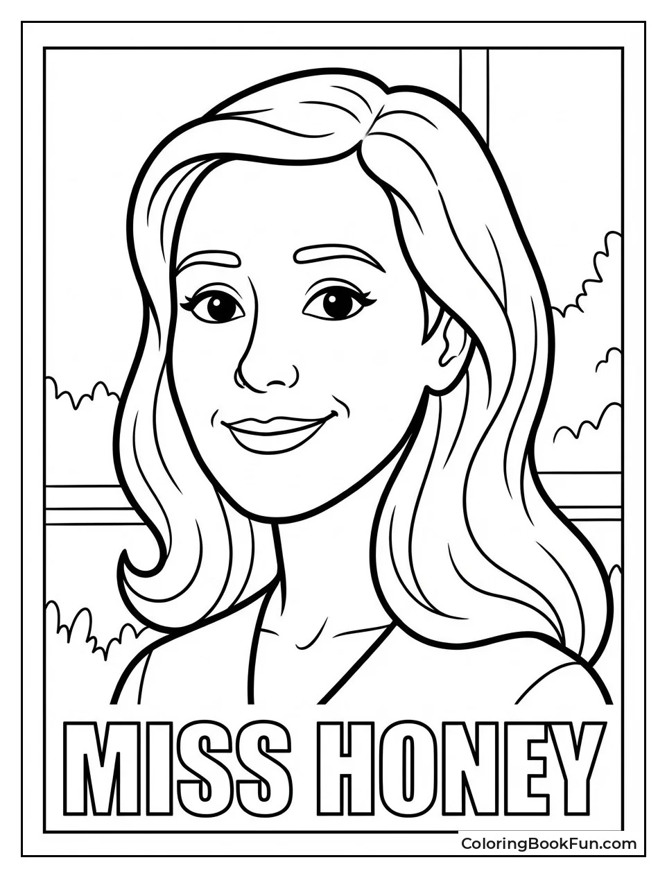 Kind Miss Honey Smiles Gently