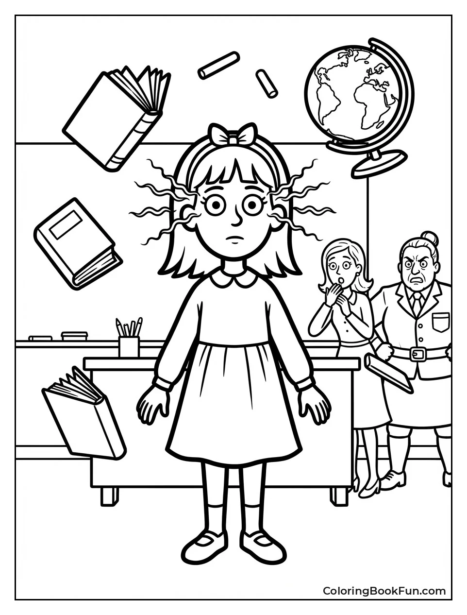 Matilda's Eyes Glow Moving Objects