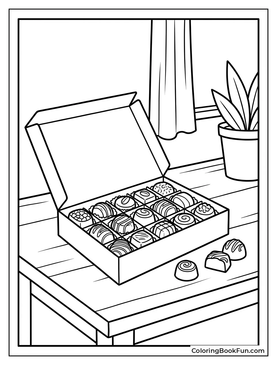 Pretty Box of Special Chocolates