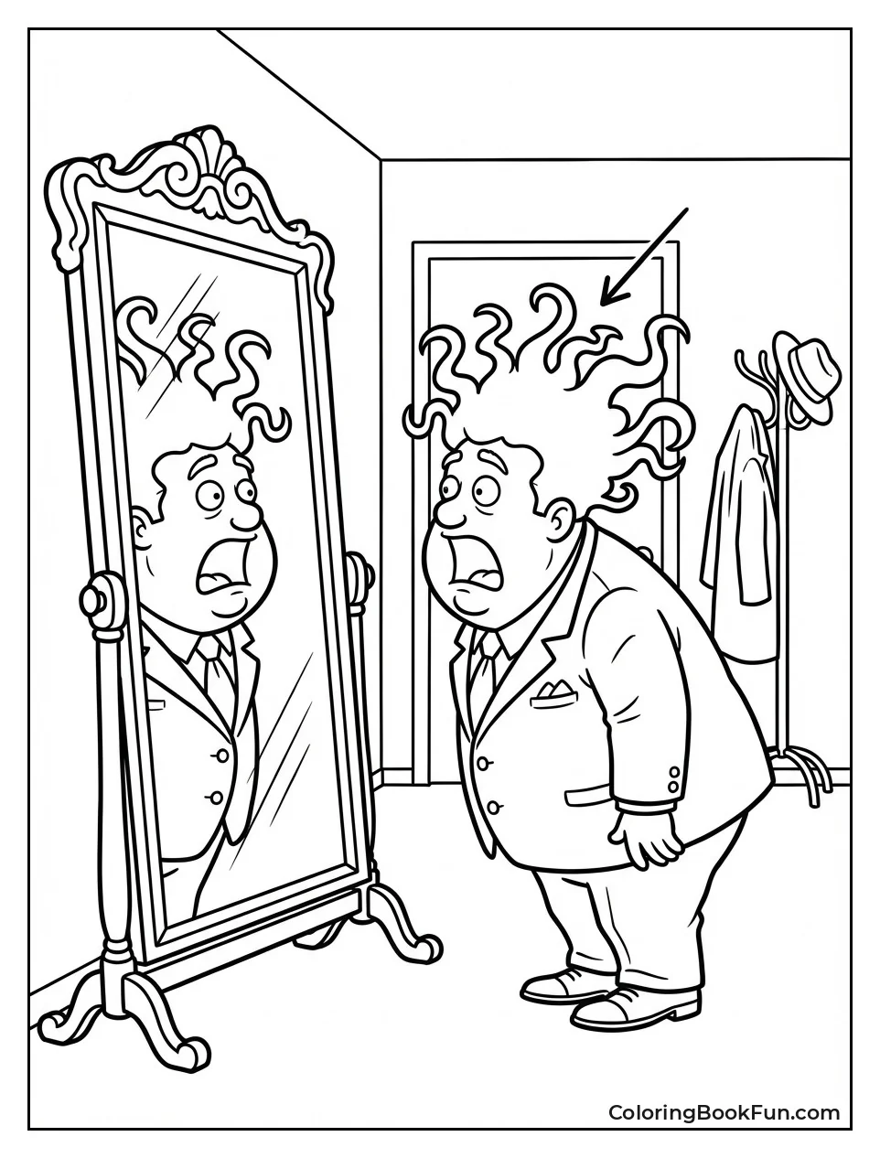 Mr Wormwood's Hair Turns Bright