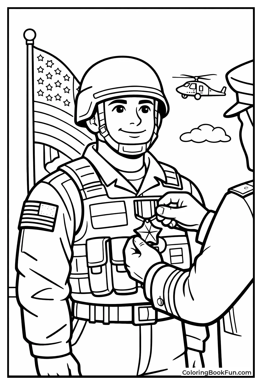 Soldier Receives Proud Medal