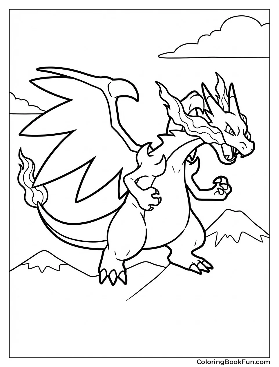 Mega Evolved Charizard