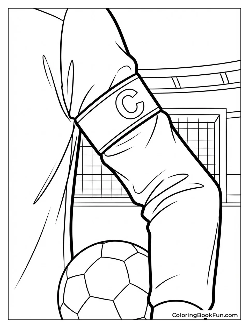 Messi Wears Captain Armband