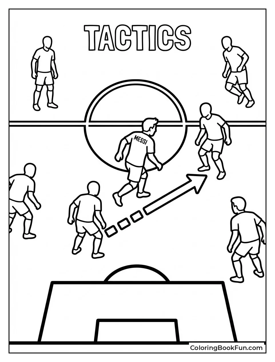 Messi Makes No-Look Pass