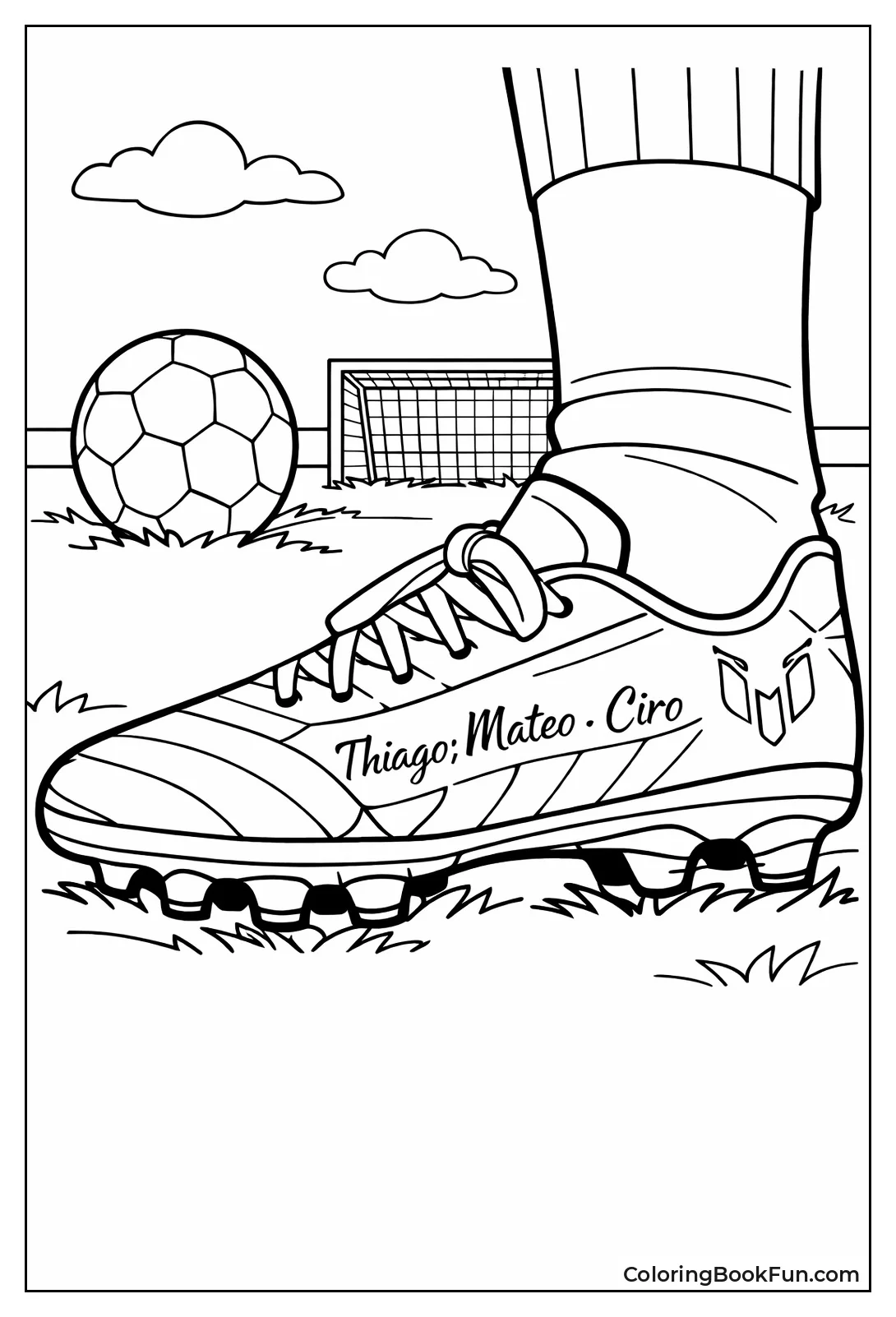 Messi's Custom Adidas Cleats