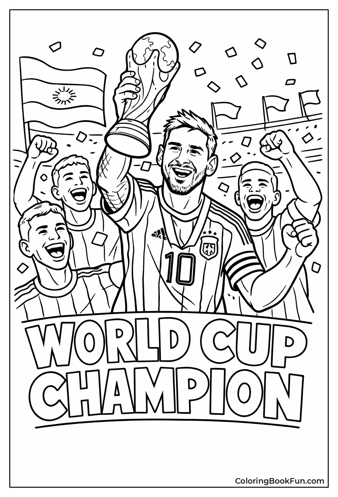 Messi Holds World Cup