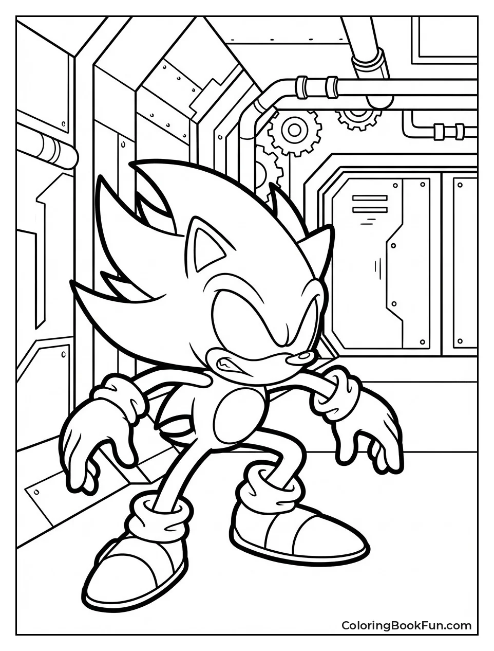 Dark Sonic in Metarex Base