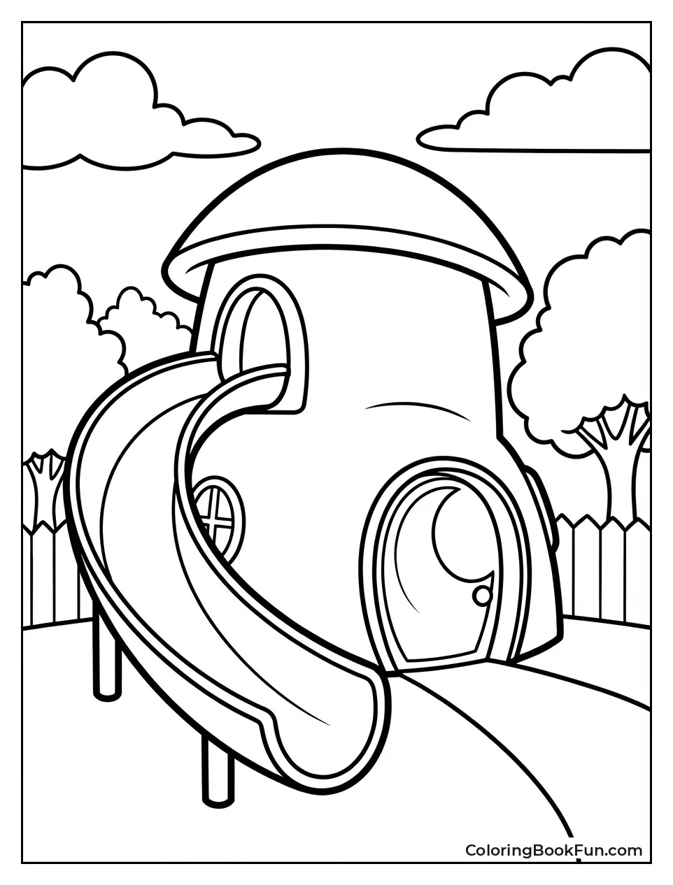 Colorful Mickey Mouse Clubhouse