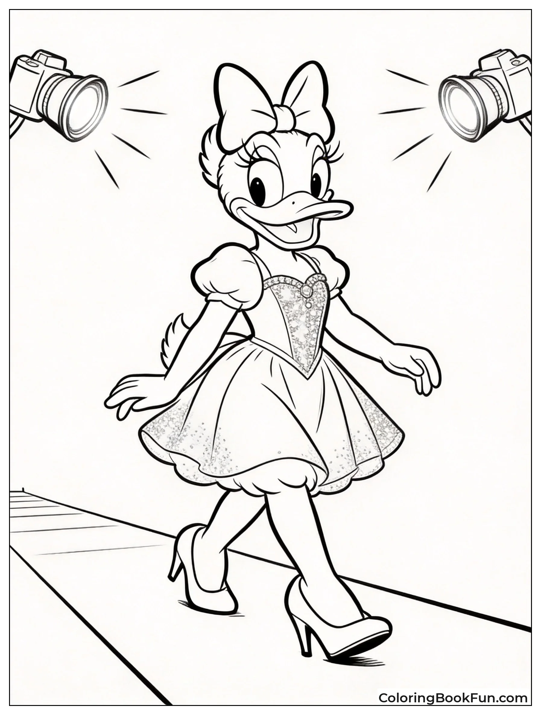 Daisy Struts Runway