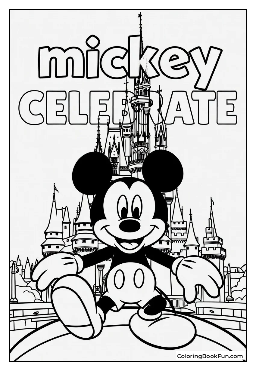 Mickey Parades Main Street