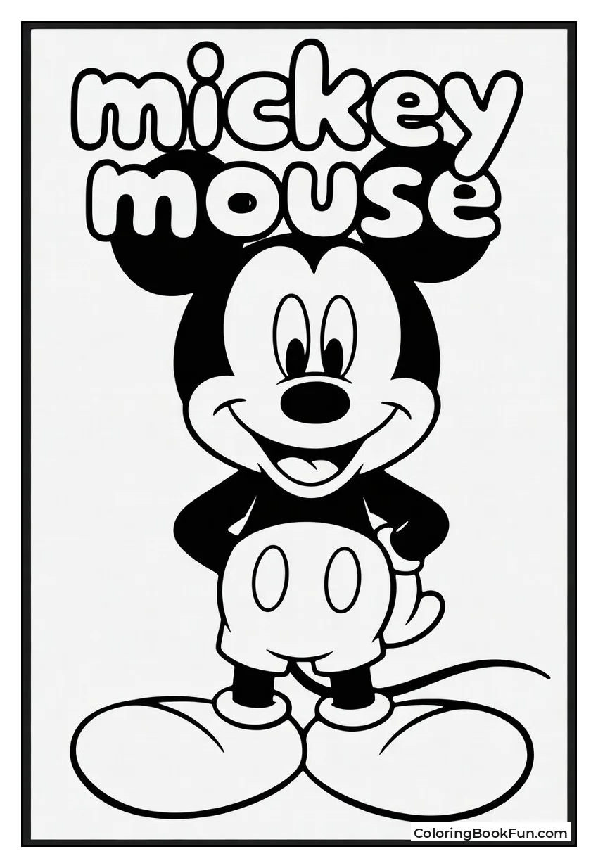 Mickey Plays with Nephews