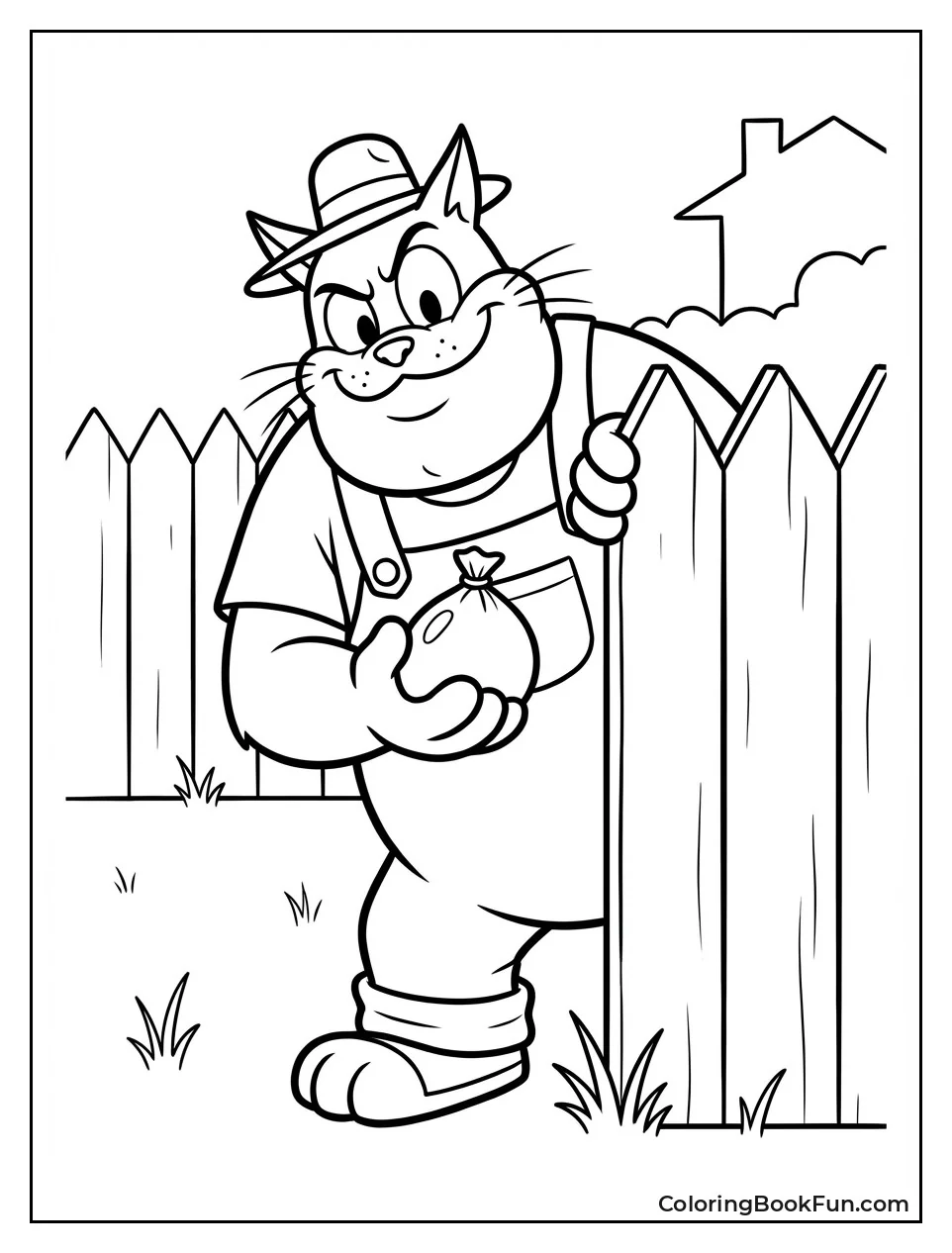 Pete Hides with Water Balloon