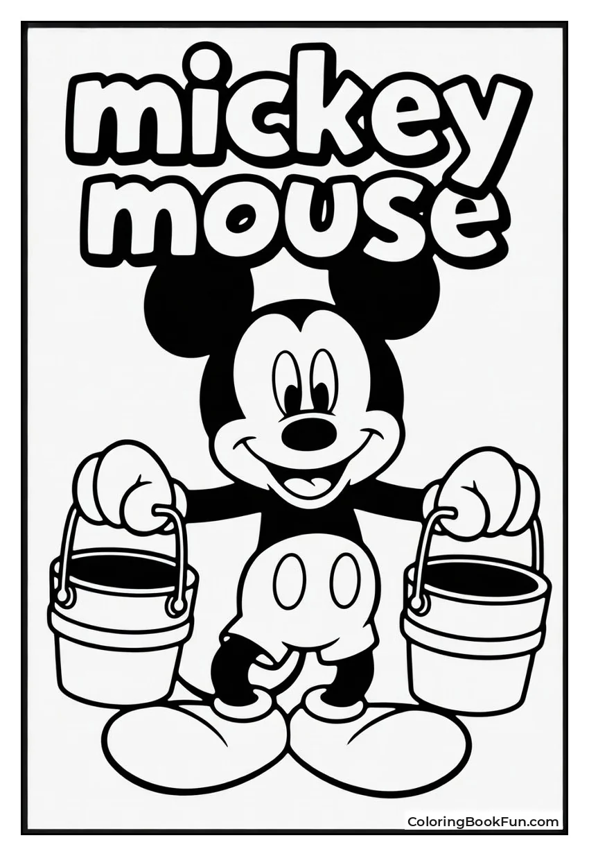 Mickey Conducts Brooms