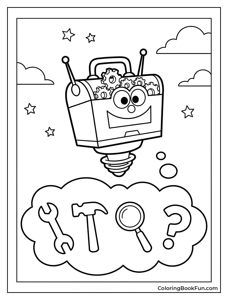 Toodles Flies with Mouseketools