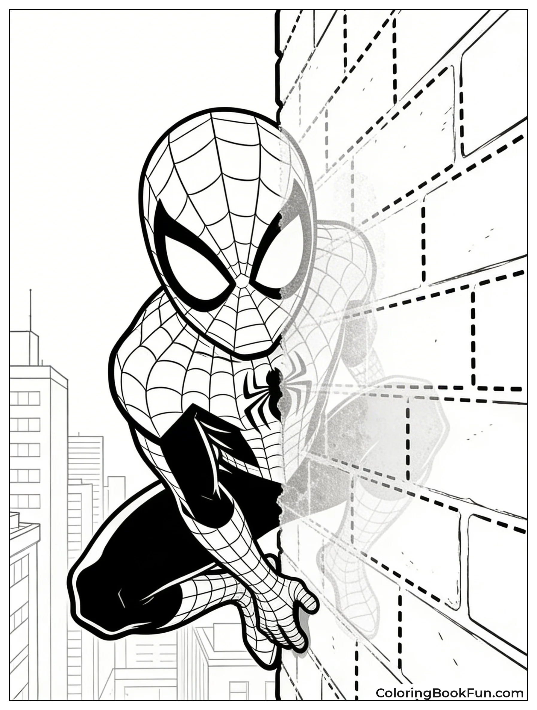 Miles Fades into Wall