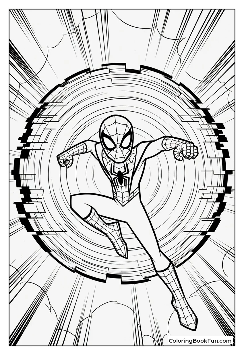 Miles Jumps Through Collider Portal