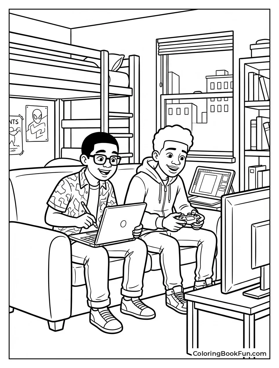 Miles Plays Games with Ganke