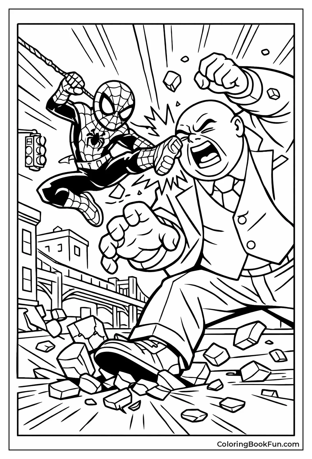 Miles Battles Kingpin