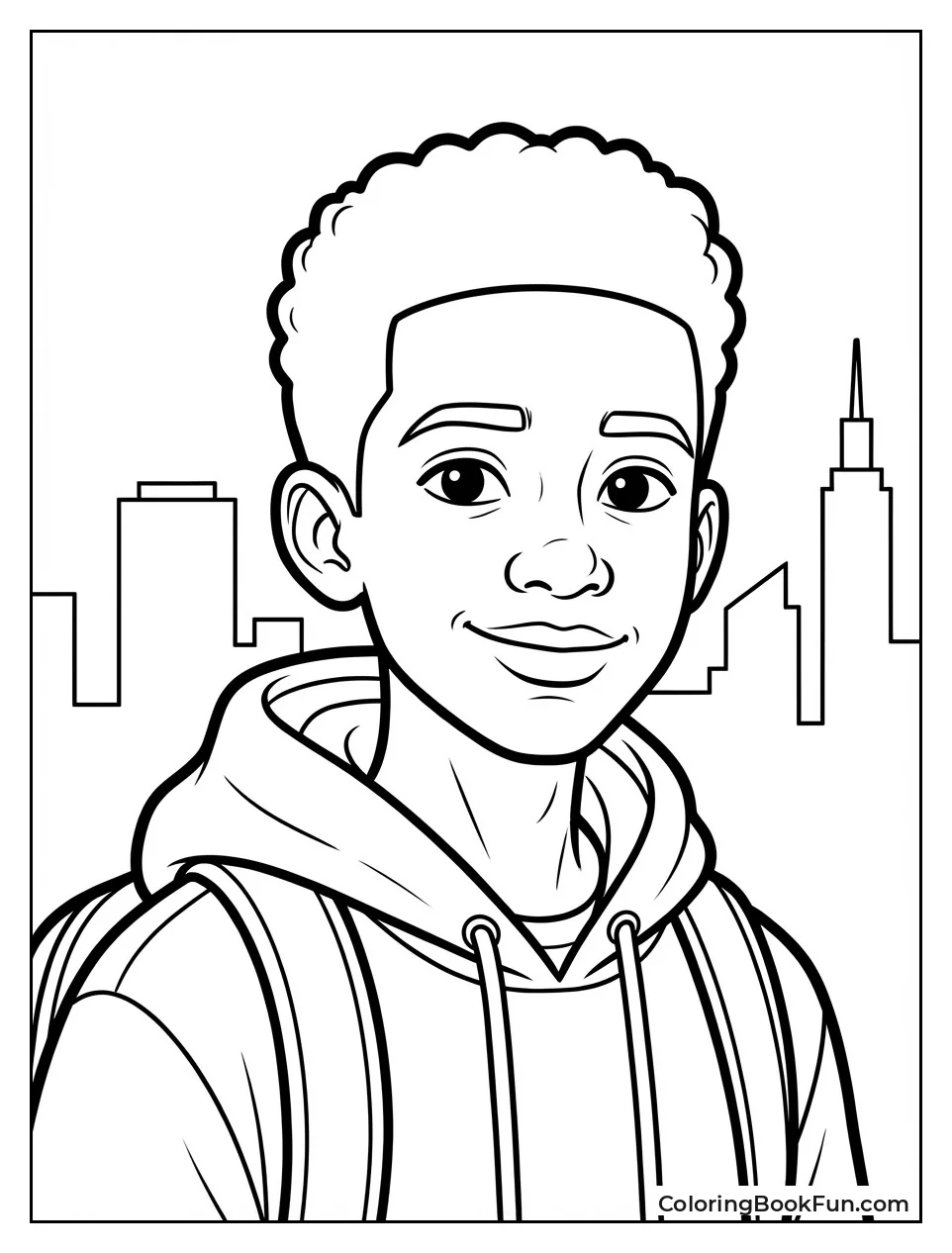 Miles Smiles with Mask Off