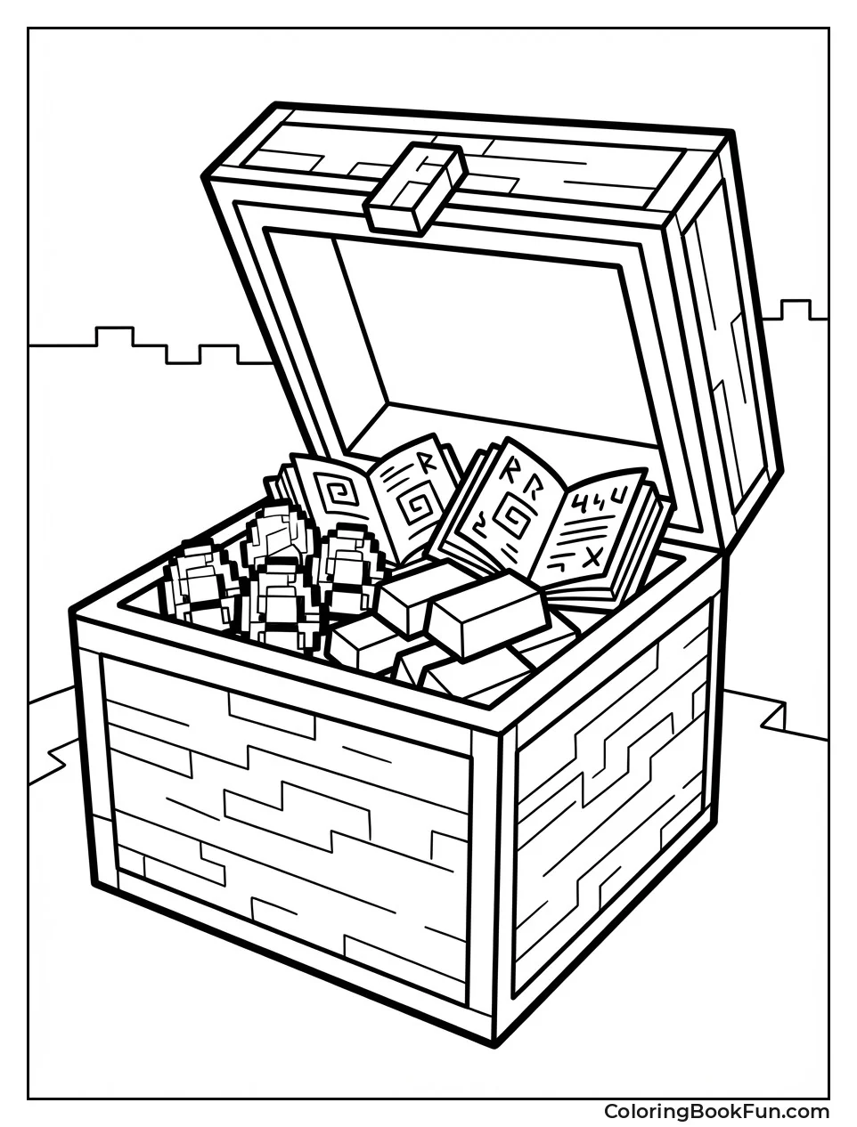 Chest Spills Treasures Out