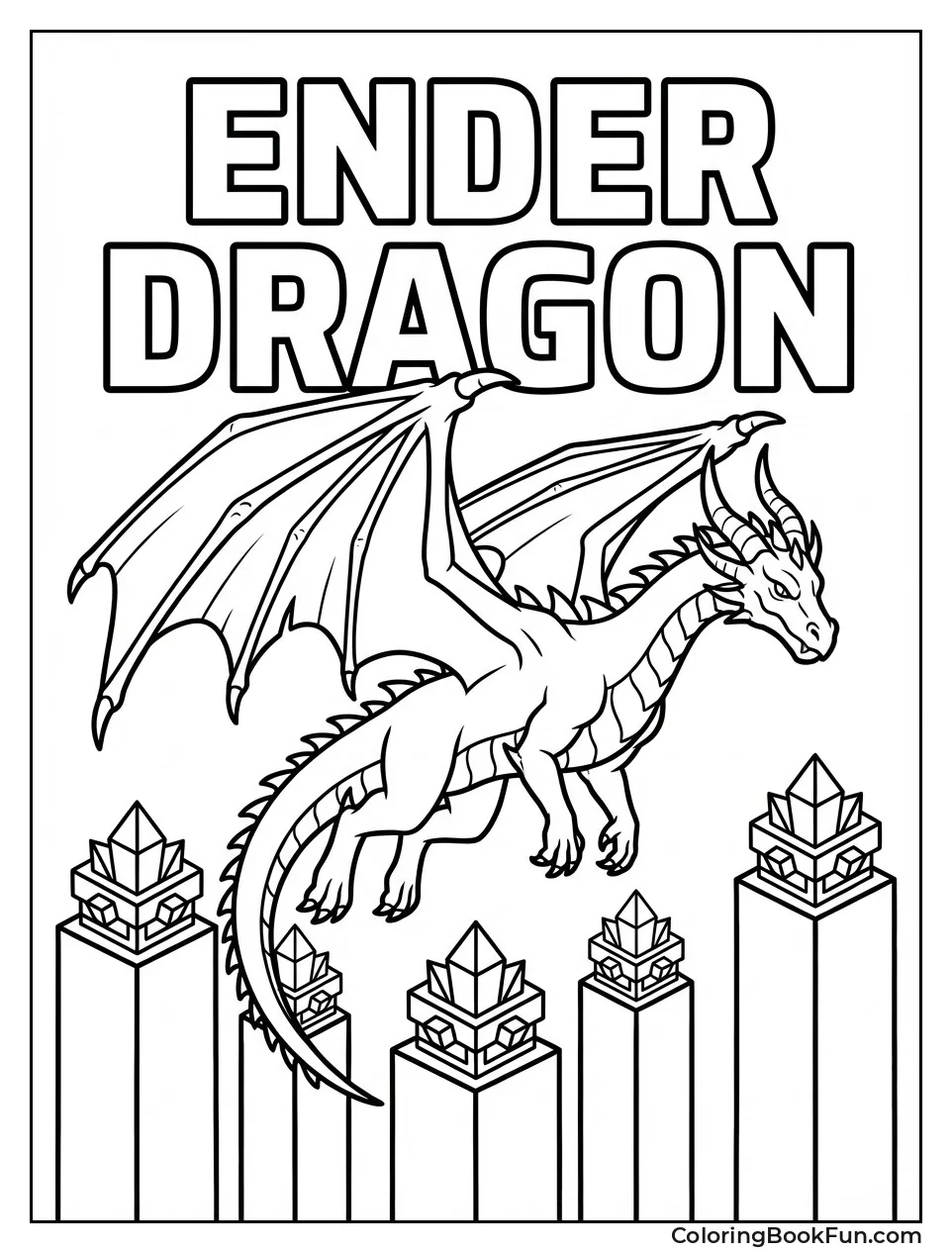 Ender Dragon Flies High