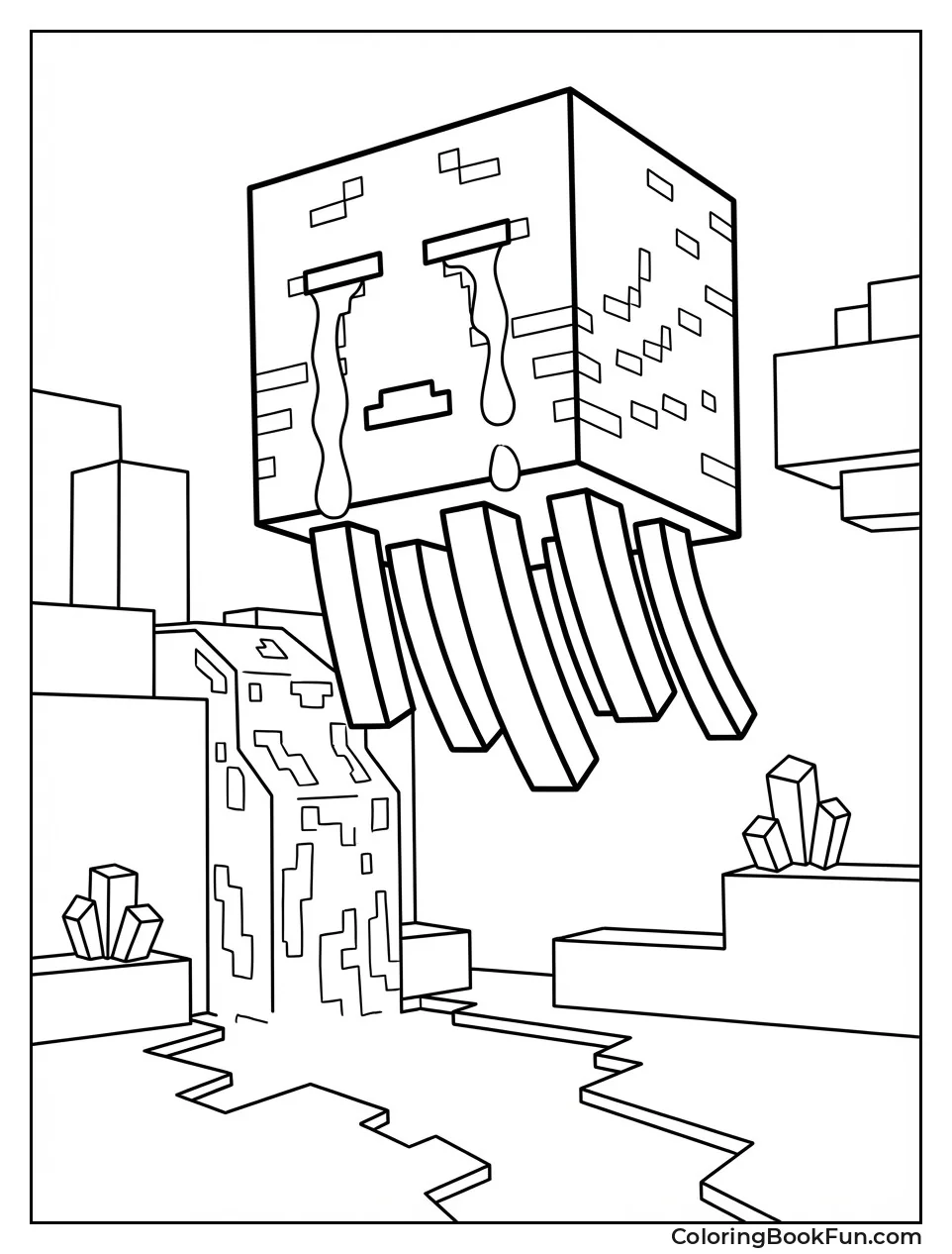 Ghast Cries near Lava