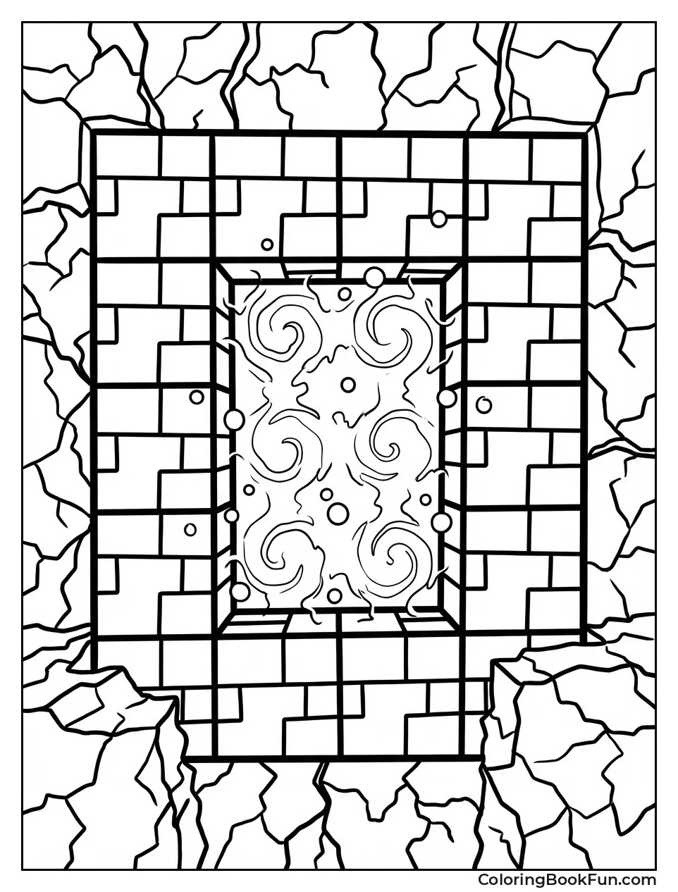 Portal Glows with Particles